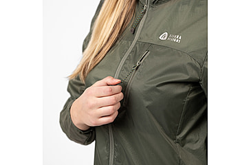 Image of Sierra Designs Tepona Wind Jackets - Womens, Agave Green, Small, 33595422AG-SM
