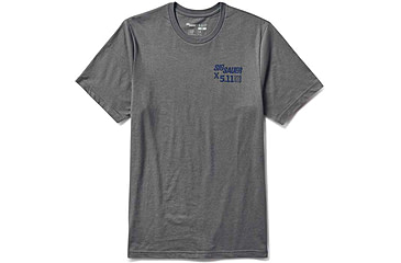 Image of SIG SAUER T-shirt, 5.11 , Schematic Flag, Flint, Large