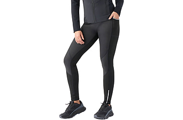 Image of Smartwool Active Fleece Wind Tight - Womens, Black, Large, SW002815001100L000