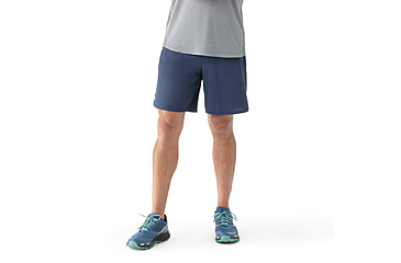 Image of Smartwool Active Lined 7 in Short - Mens, Deep Navy, Large, SW002839092100L000