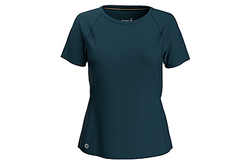 Image of Smartwool Active Ultralite Short Sleeve - Womens, Twilight Blue, Extra Large, SW016587G741XL