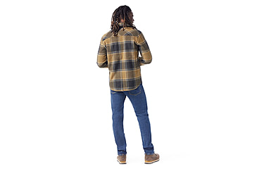 Image of Smartwool Anchor Line Shirt Jacket - Mens, Winter Moss Plaid, Medium, SW000122P26M