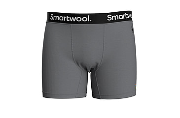 Image of Smartwool Boxer Brief Boxed - Mens, Medium Gray Heather, Medium, SW0169960841-M