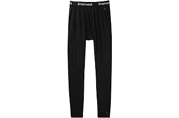 Image of Smartwool Classic All-Season Merino Base Layer Bottom - Mens, Black, Large, SW016958001100L000
