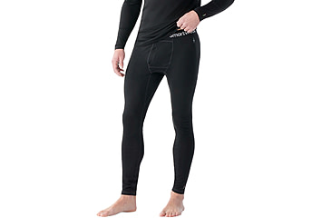 Image of Smartwool Classic All-Season Merino Base Layer Bottom - Mens, Black, Large, SW016958001100L000