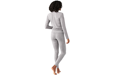 Image of Smartwool Classic All-Season Merino Base Layer Bottom - Womens, Light Gray Heather, Small, SW016908545100S000