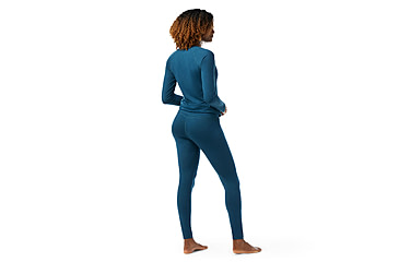 Image of Smartwool Classic All-Season Merino Base Layer Bottom - Womens, Twilight Blue, Extra Small, SW016908G7410XS000