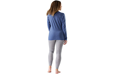 Image of Smartwool Classic All-Season Merino Base Layer Crew - Womens, Nightfall Blue, Large, SW016912P43100L000