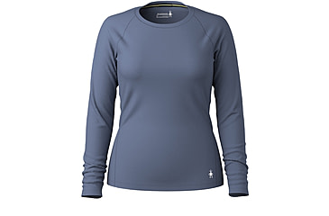 Image of Smartwool Classic All-Season Merino Base Layer Crew - Womens, Nightfall Blue, Large, SW016912P43100L000