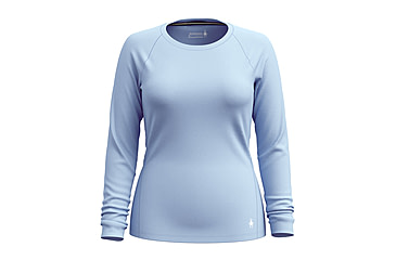 Image of Smartwool Classic All-Season Merino Base Layer Crew - Womens, Serene Blue, Medium, SW016912N75100M000