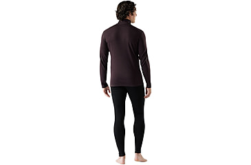 Image of Smartwool Classic Thermal Merino Base Layer 1/4 Zip - Mens, Mink Heather, Small, SW002821P85100S000