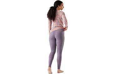 Image of Smartwool Classic Thermal Merino Base Layer Bottom - Womens, Chalk Violet Heather, Small, SW019242N81100S000