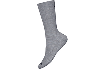 Image of Smartwool Everyday Anchor Line Crew Socks, Light Gray, Small, SW0017350391-S