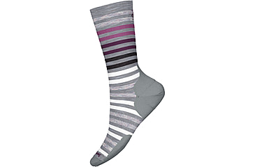 Image of Smartwool Everyday Spruce Street Crew Socks, Light Gray, Small, SW0017360391-S