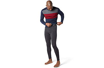 Image of Smartwool Merino 250 Baselayer Bottom - Men's, Extra Small, Charcoal Heather, SW016361010XS