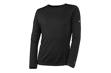 Image of Smartwool Merino 250 Baselayer Crew - Kids, Black, 2XS, SW0SN110001-XXS
