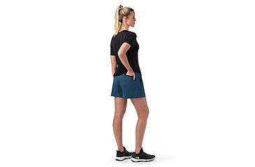 Image of Smartwool Merino 4 in Hike Short - Womens, Twilight Blue, Small, SW002732G74100S000