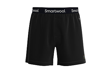 Image of Smartwool Merino Boxer Boxed - Mens, Black, 2XL, SW0170070011XXL000