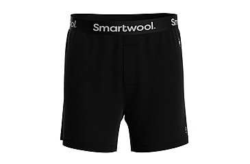 Image of Smartwool Merino Boxer Boxed - Mens, Black, Extra Large, SW0170070011-001 BLACK-XL
