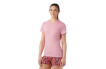Image of Smartwool Merino Short Sleeve Tee - Womens, Faded Rose, Large, SW016916P37100L000
