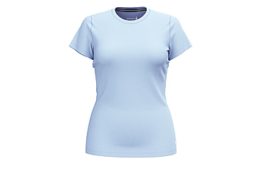 Image of Smartwool Merino Short Sleeve Tee - Womens, Serene Blue, Small, SW016916N75100S000