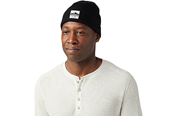 Image of Smartwool Patch Beanie, Black, One Size, SW01149300111FM000