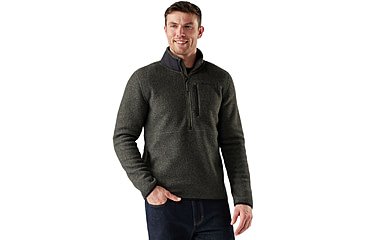Image of Smartwool Second Cut Fleece 1/2 Zip - Mens, Winter Moss, Medium, SW002958K18100M000