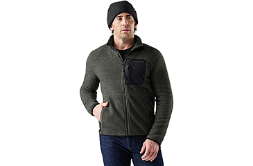 Image of Smartwool Second Cut Fleece Jacket - Mens, Winter Moss, Large, SW002959K18100L000
