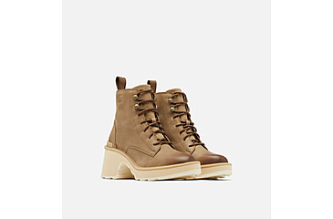 Image of Sorel Hi-Line Heel Lace Boots - Womens, Umber/Ceramic, 9US, 2009141261-9