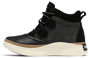 Image of Sorel Out N About IV Classic Waterproof Boots - Womens, Black/Chalk, 6, 2099101011-6