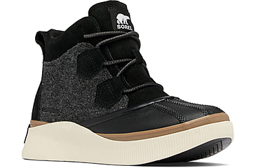 Image of Sorel Out N About IV Classic Waterproof Boots - Womens, Black/Chalk, 6, 2099101011-6