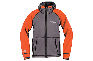 Image of Stormr Typhoon Neoprene Jacket - Mens, Safety Orange/Gray, Extra Large, R215MF-12-XL