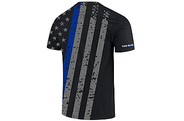 Image of Thin Blue Line Athletic T-shirt - All-over, - SUB-TBL-SHIRT-2XL