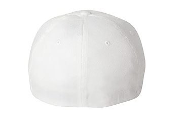 Image of Thin Blue Line Flexfit Hat - Dual Line Red/blue, Thin Red Line - FLEX-DUAL-WHITE-LARGE