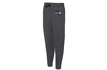 Image of Thin Blue Line Joggers, Detroit, Charcoal - DETROIT-TBL-JOGGERS-CHARC-XXL