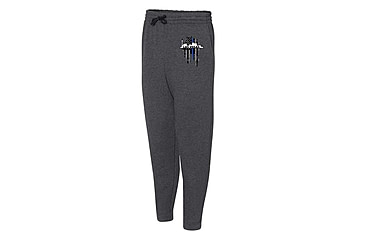 Image of Thin Blue Line Joggers, Vegas, Charcoal - VEGAS-TBL-JOGGERS-CHARC-XXL