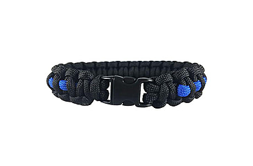 Image of Thin Blue Line Paracord Survival Bracelet, , Thin Blue Line - TBL-PARA-7
