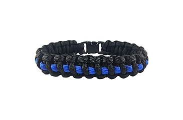 Image of Thin Blue Line Paracord Survival Bracelet, , Thin Blue Line - TBL-PARA-7