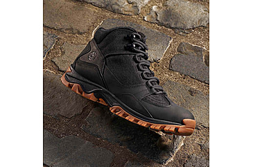 Image of Timberland Mt. Maddsen Mid Lace-Up Hiking Boot - Mens, Black Full Grain, 11.5, Medium, TB0A68MRW0211500M
