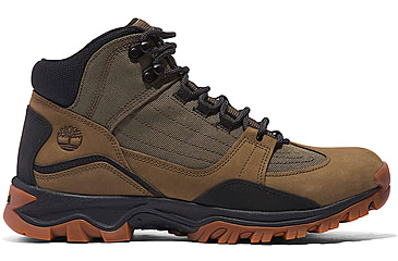 Image of Timberland Mt. Maddsen Mid Lace Up Hiking Boots - Mens, Olive Nubuck, 9 US, TB0A6BNNEO8109000M