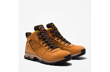Image of Timberland Mt. Maddsen Waterproof Mid Hiking Boot - Mens, Wheat, 8, Medium, TB1A64TV23108000M