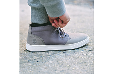 Image of Timberland Davis Square Mid Lace Up Sneakers - Mens
