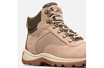 Image of Timberland White Ledge Mid Lace-Up Waterproof Hiking Boot - Womens, Light Beige Suede, 9.5, Medium, TB0A2KNTER309500M