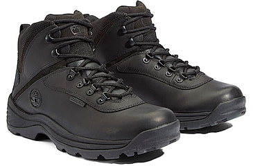 Image of Timberland White Ledge Mid Lace Up Waterproof Hiking Boots - Mens, Black, 11 US, TB112122001111000M