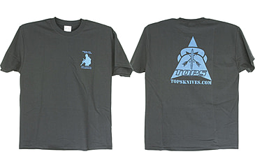Image of Tops Knives T-Shirt Blue Black XXL, XXL TPTSBBXXL