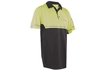Image of Tru-Spec 24-7 Series Bike Performance Shirt w/Reflective Tap, S/S, Black, L 4324005