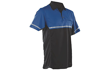 Image of Tru-Spec 24-7 Series Bike Performance Shirt w/Reflective Tap, S/S, Royal Blue, 2XL 4550007
