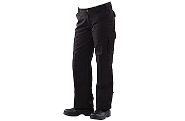 Image of Tru-Spec 24-7  Ladies Ems Pants 65/35 Polyester/Cotton Rip-Stop, Black, 0xUnhemmed 1124001