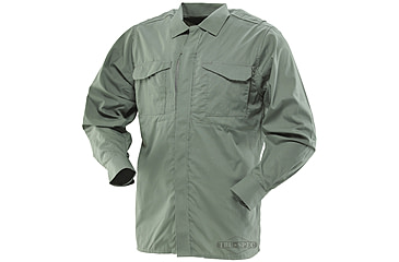 Image of Tru Spec 24 7 Series 1059002 Ultralight Long Sleeve Olive Drab Green Uniform Shirt, Regular