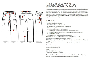 Image of TRU-SPEC 24-7 Series Agility Pants - Mens, Khaki, 30x34, 1524023
